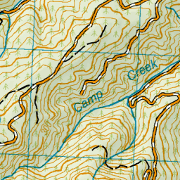 BEAUMONT FOREST Otago NZ Topo Map