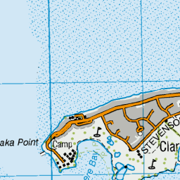 Clarks Beach, Auckland - NZ Topo Map